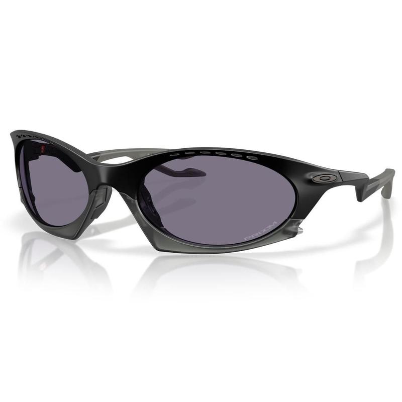 Óculos De Sol Oakley Plantaris Prizm Grey Preto Fosco OO9437